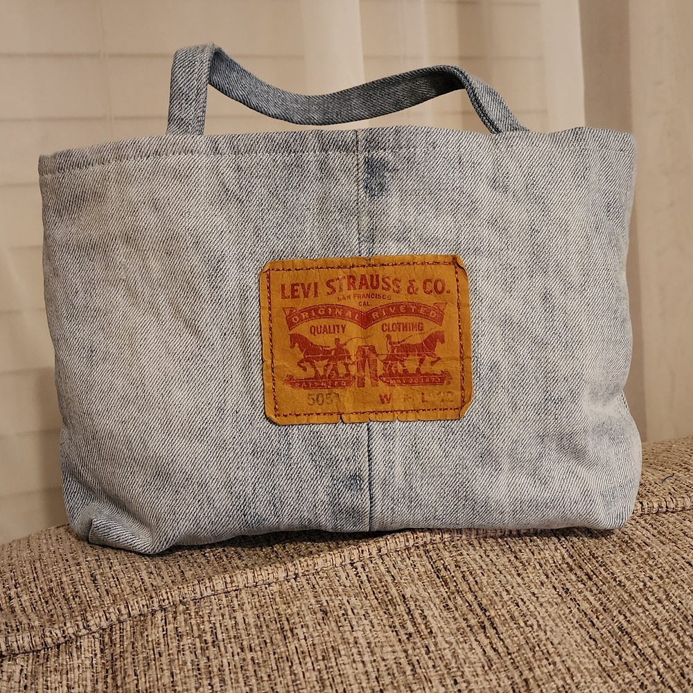 Handcrafted Denim Mini Bag
